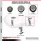 Service Caster 6 Inch Rubber on Aluminum Wheel Swivel Caster with Ball Bearing SCC SCC-20S620-RAB - alternate 5